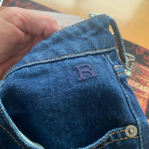 Rouje Paris blue denim jeans size 25 - Picture 7 of 16